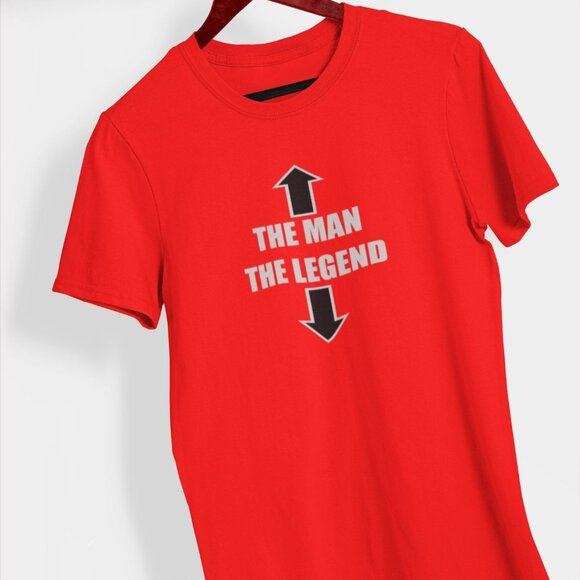 The Man, The Legend Shirt | The Man Text Shirt | Birthday Gift Shirt | Trendy - Picture 1 of 8